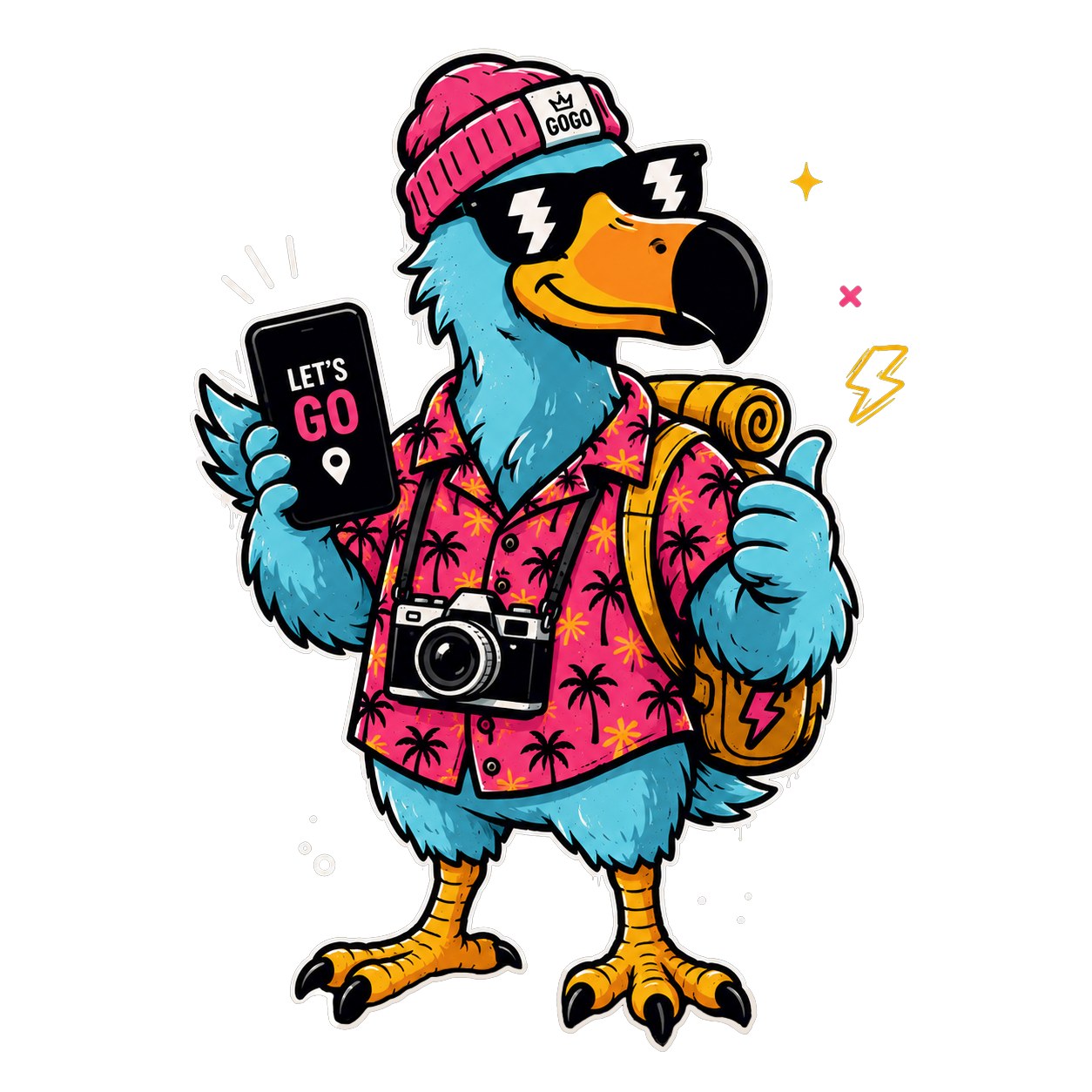 GoGo Dodo mascot